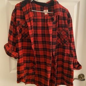 mossimo oversized flannel